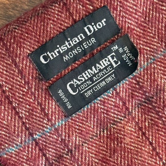 Christian Dior Monsieur Cashmaire Scarf - Picture 2 of 2